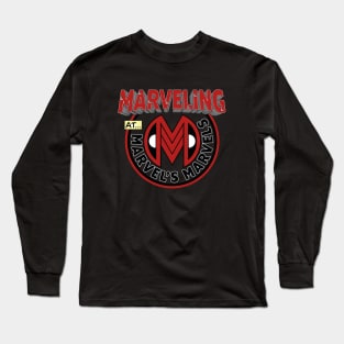 Marveling Logo: With a Mouth! Long Sleeve T-Shirt